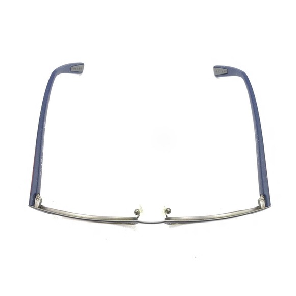 Prada VPS 50G U6T-1O1 Blue Gray Red Eyeglasses Frames 53-17 140 Italy Men Women - Picture 3 of 12